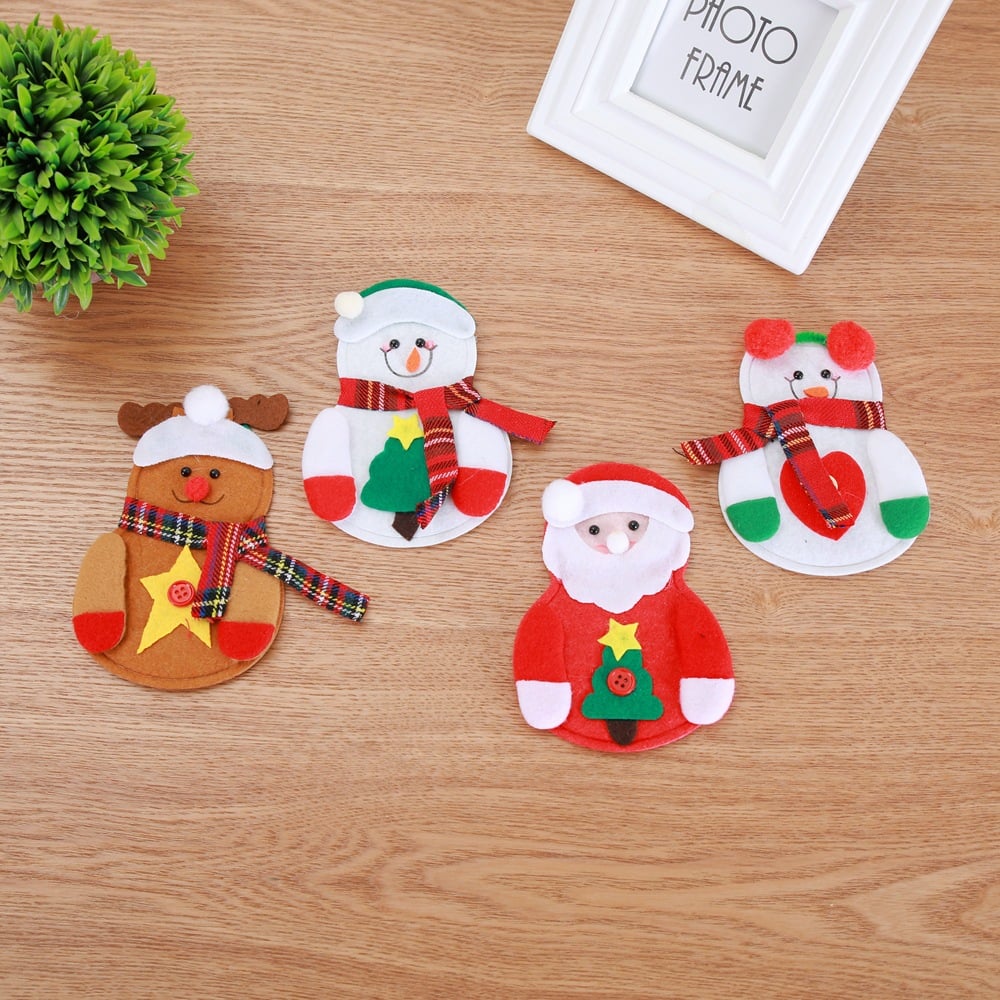 🔥Christmas Tableware Bags Decoration