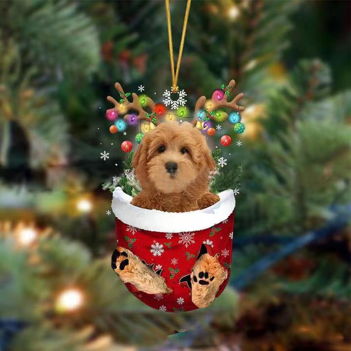 🎄Christmas tree pendant cute puppy decoration