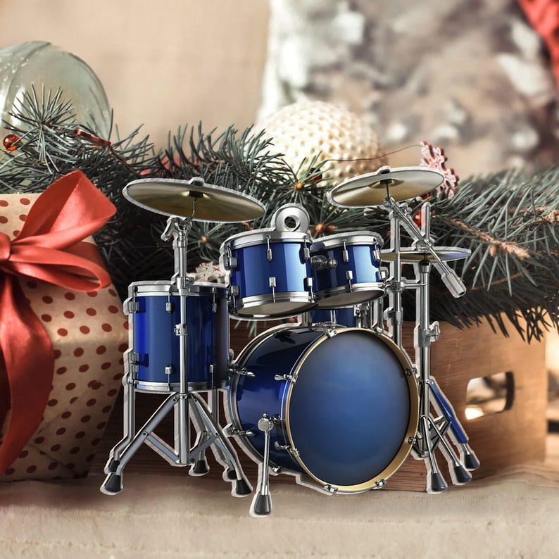 🔥Drum Christmas Decoration