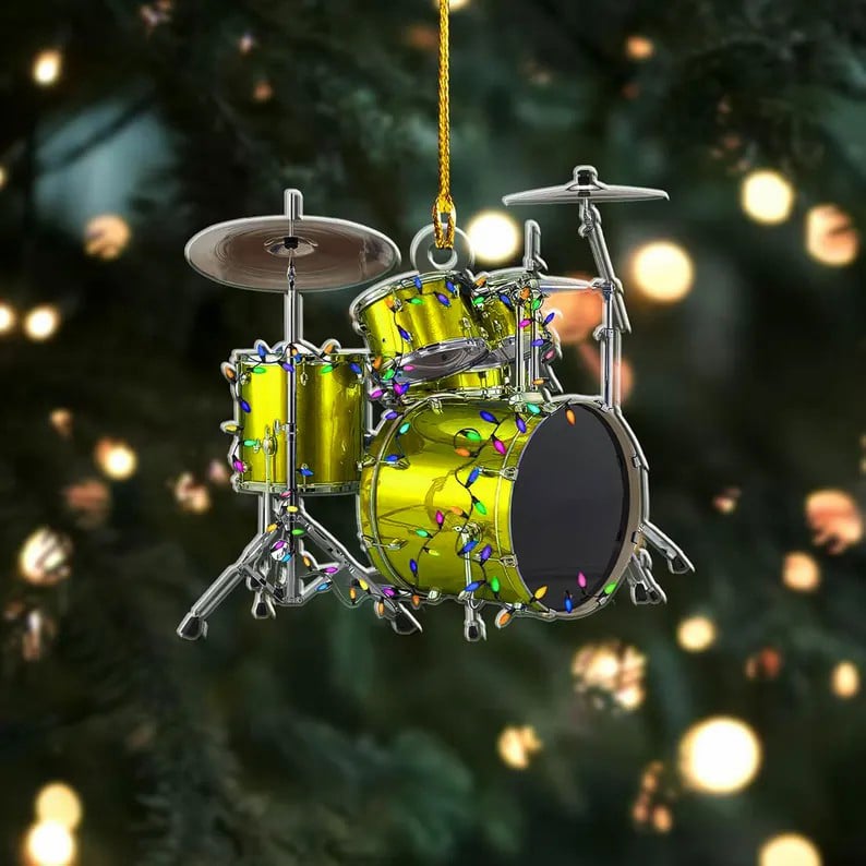 🔥Drum Christmas Decoration