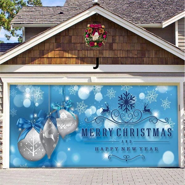 Christmas 2023 Garage Door Decoration