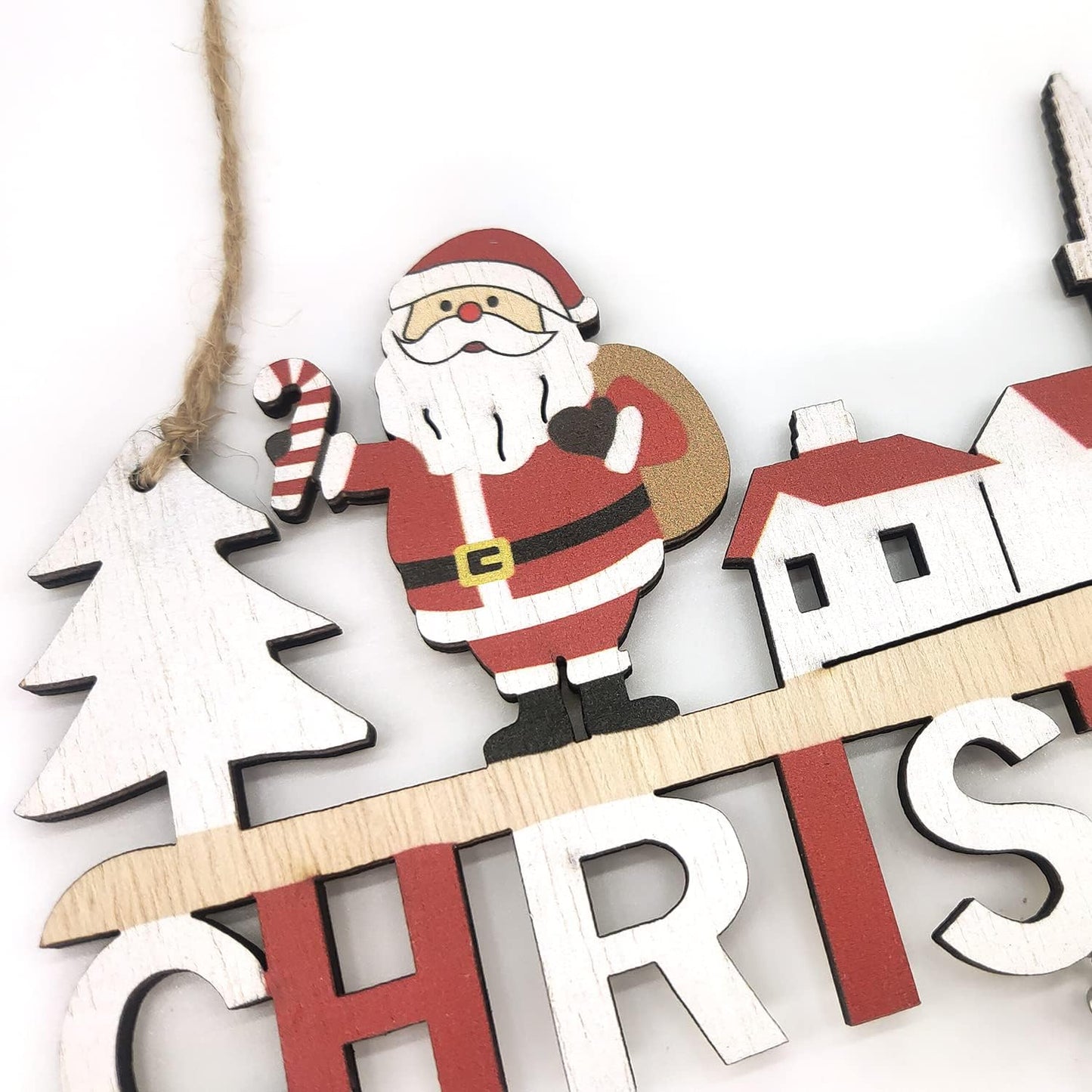 wooden christmas decoration