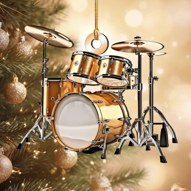 🔥Drum Christmas Decoration