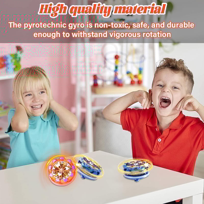 🎄Firework Spinning Gyro Toy