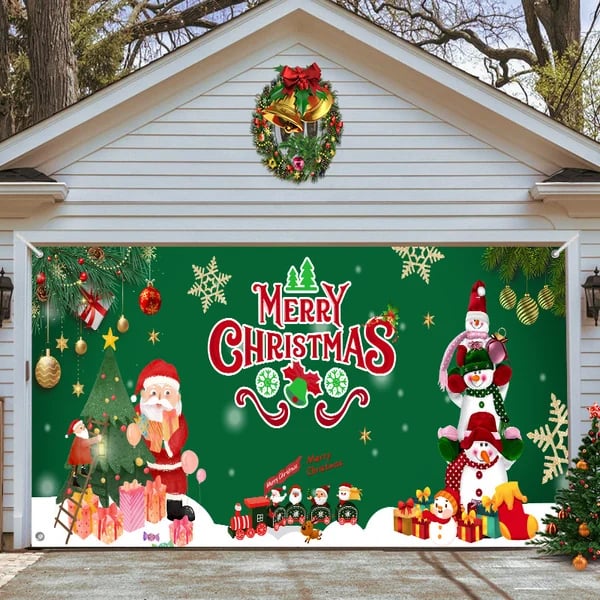 Christmas 2023 Garage Door Decoration