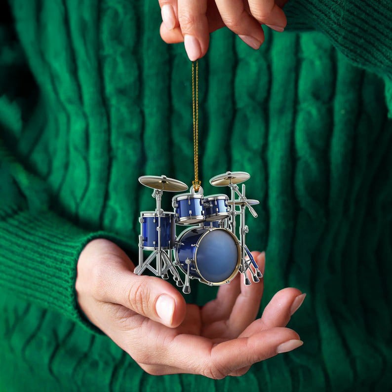 🔥Drum Christmas Decoration