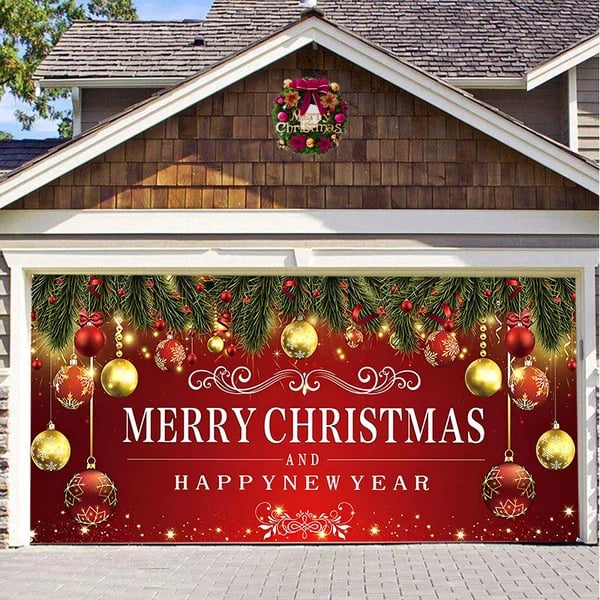 Christmas 2023 Garage Door Decoration