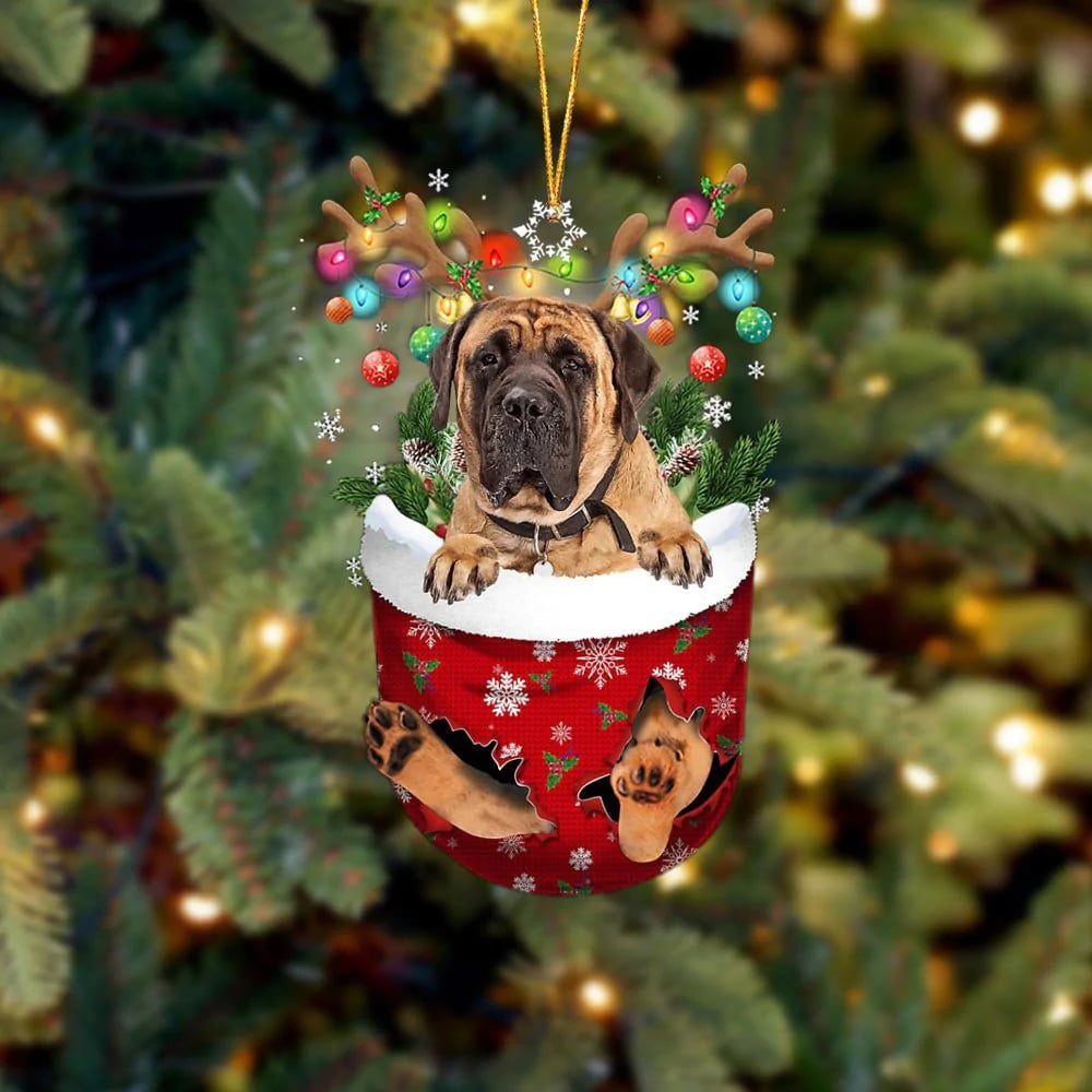 🎄Christmas tree pendant cute puppy decoration