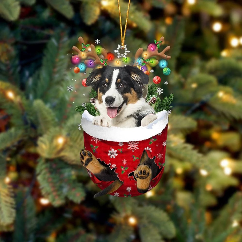 🎄Christmas tree pendant cute puppy decoration