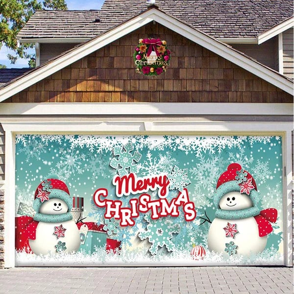 Christmas 2023 Garage Door Decoration