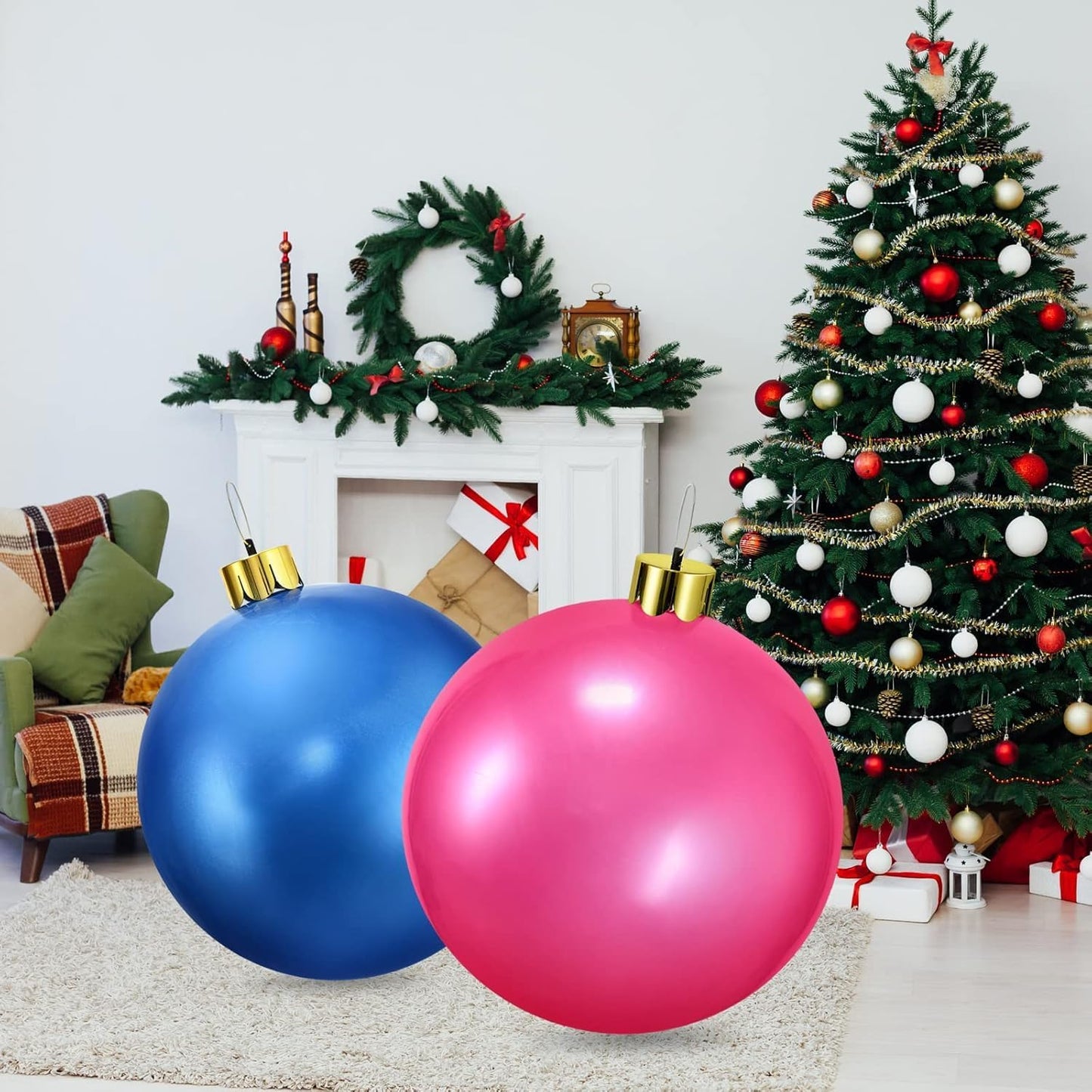 🎈Oversized Inflatable Christmas Ball Decoration