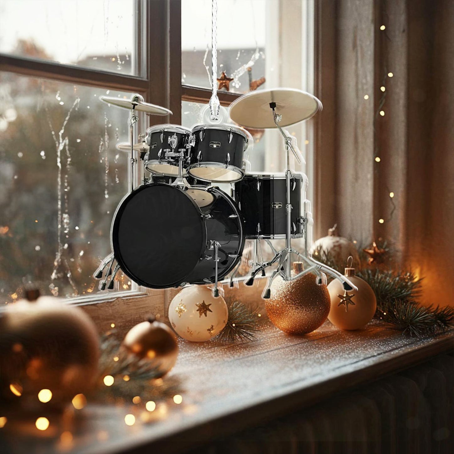 🔥Drum Christmas Decoration