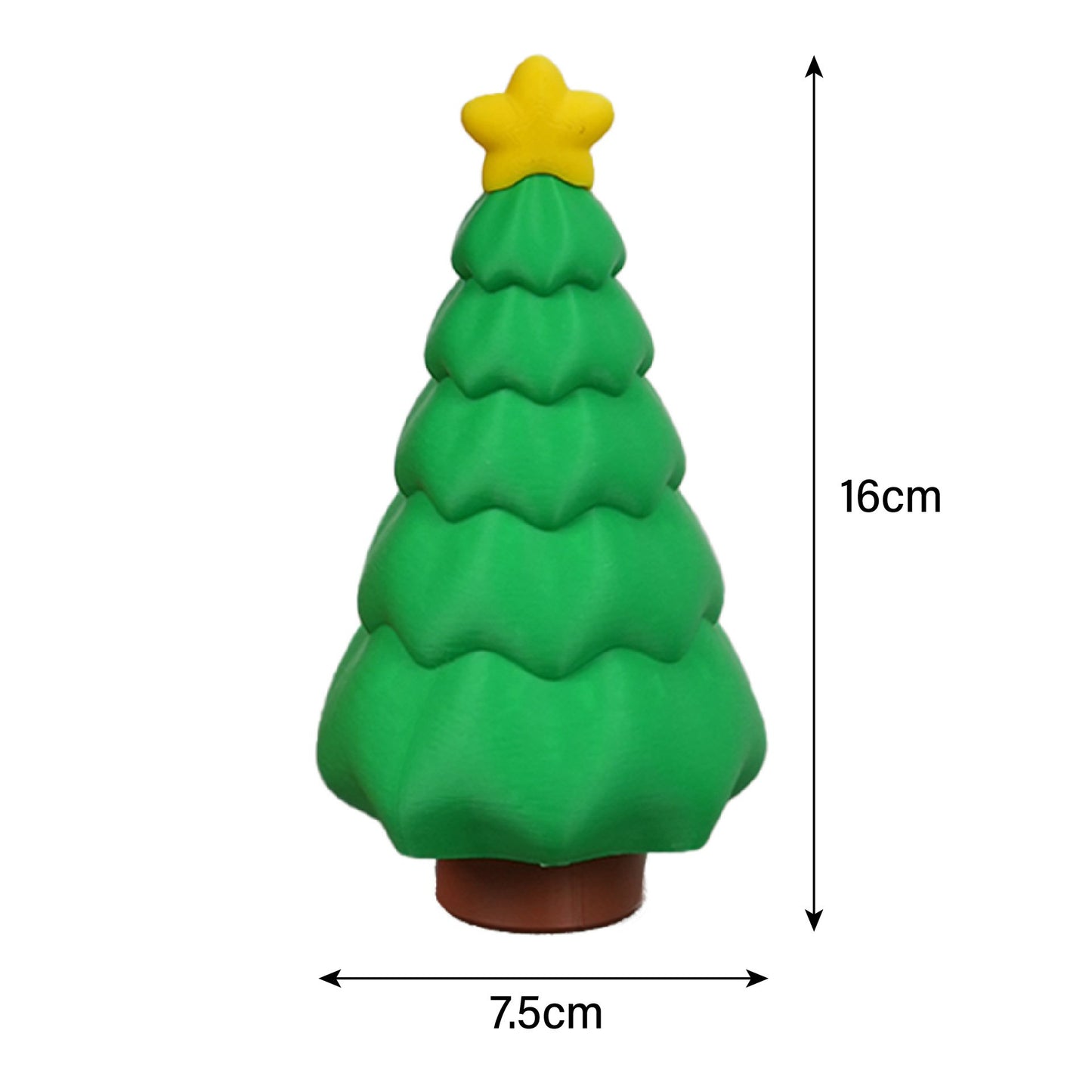 🎄3D Printed Christmas Tree Stack-Spiral Creative Stress Relief Toy Storage Ornaments