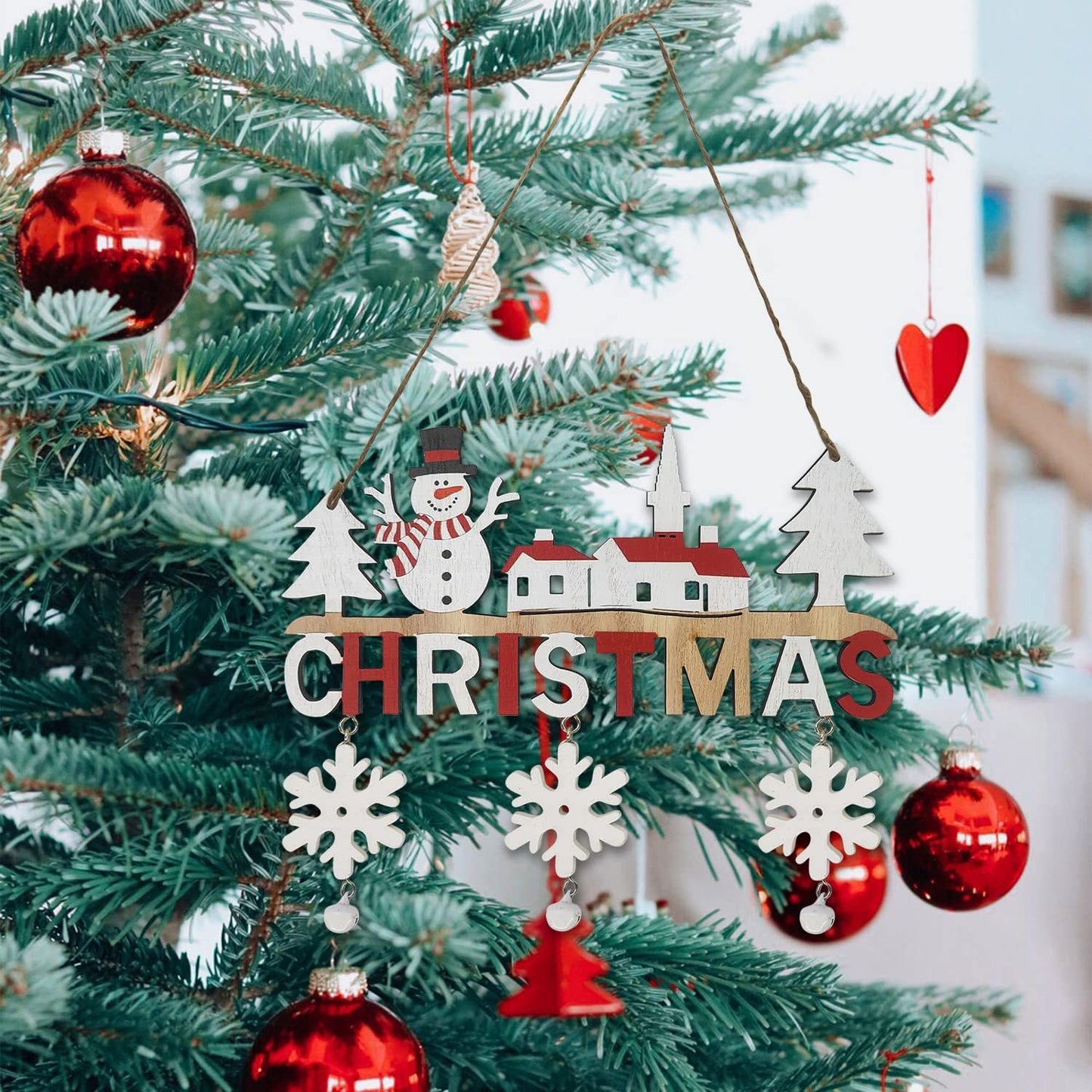 wooden christmas decoration