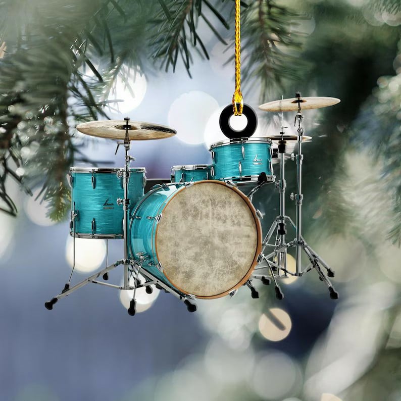 🔥Drum Christmas Decoration