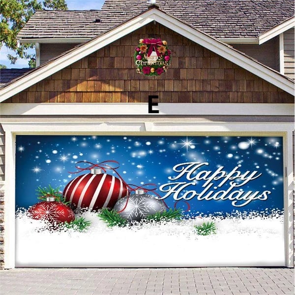 Christmas 2023 Garage Door Decoration