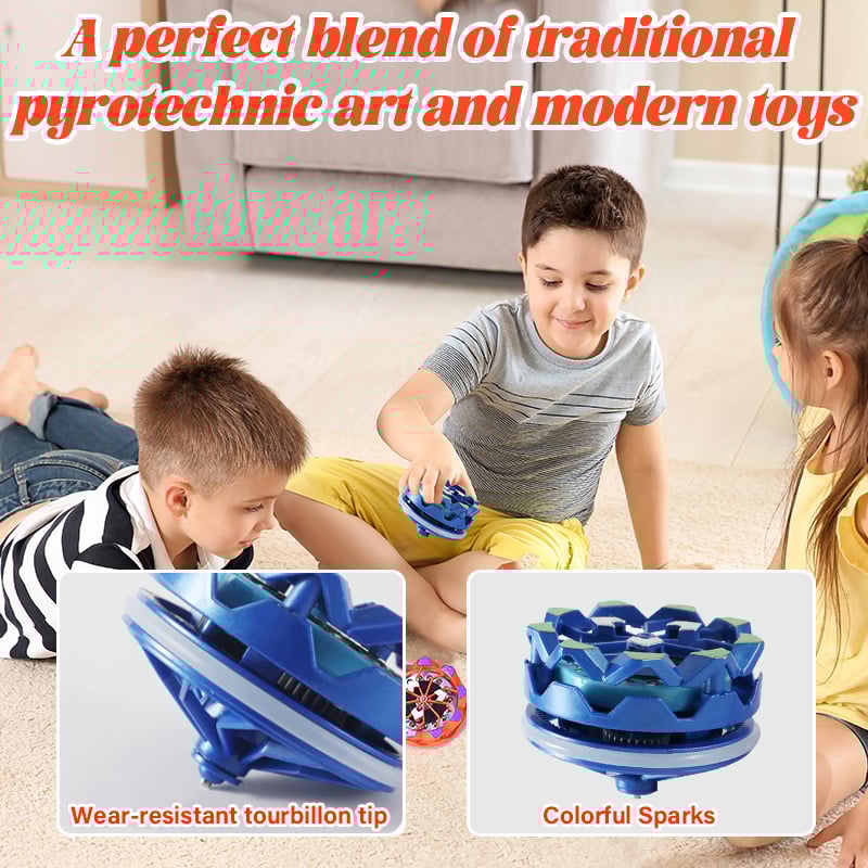 🎄Firework Spinning Gyro Toy