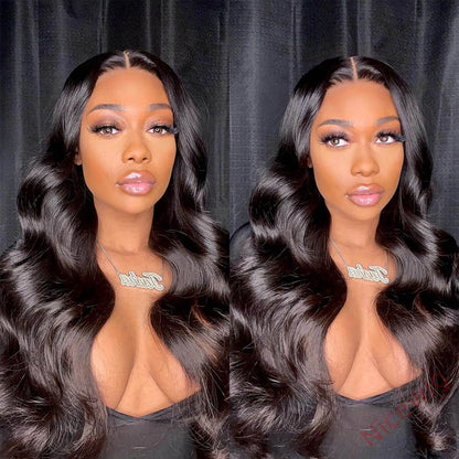 New Glueless Nature Black Beautiful Loose Wave Long Wig