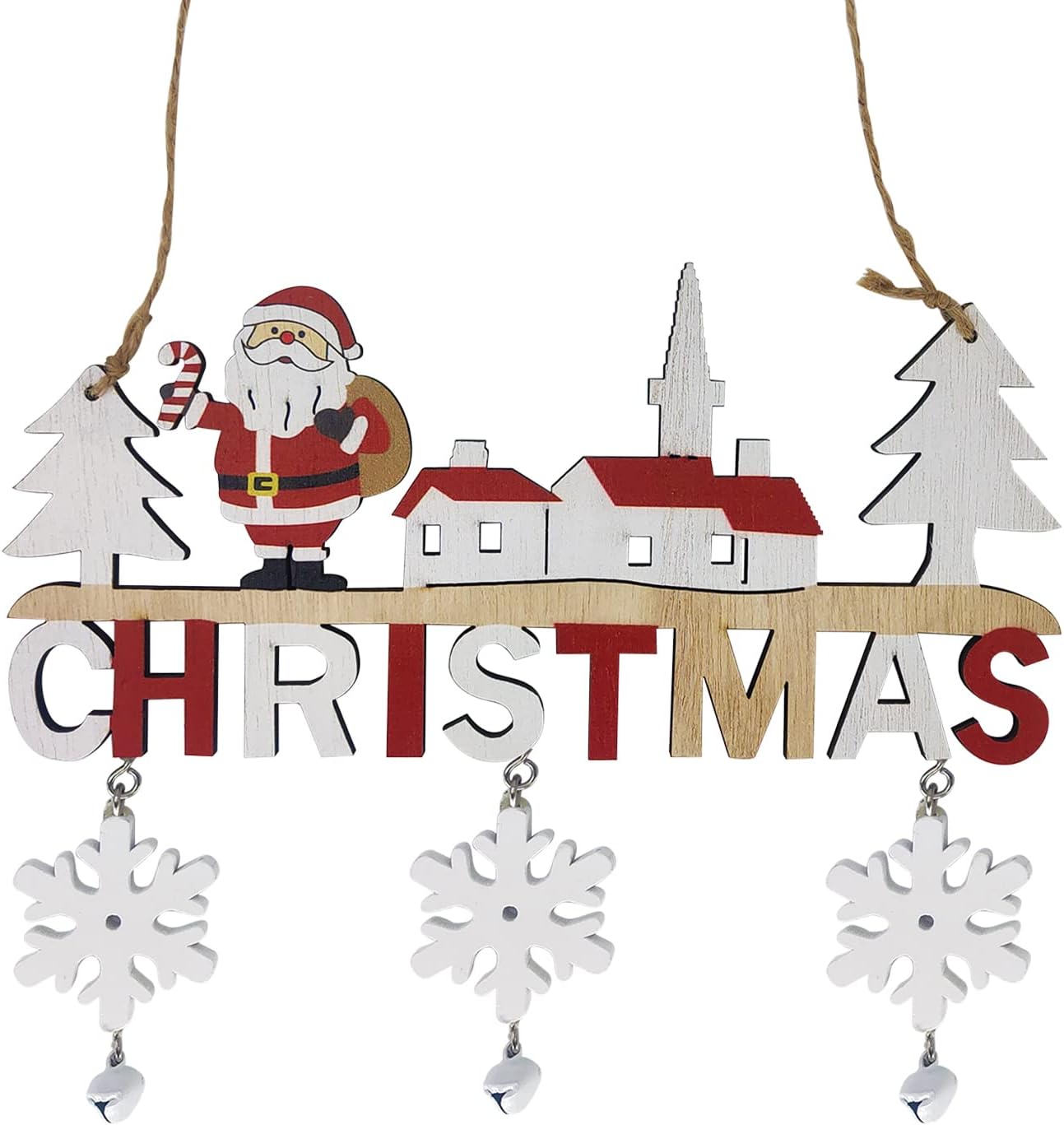 wooden christmas decoration