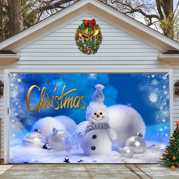 Christmas 2023 Garage Door Decoration