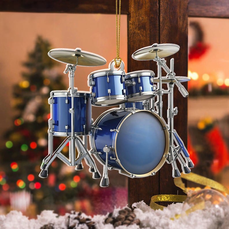 🔥Drum Christmas Decoration