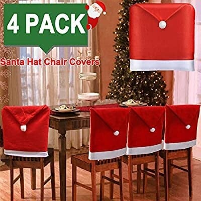 Christmas Chair Cover Decoration