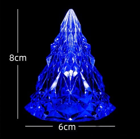 🎄Christmas Sale 48% Off- 🎅Night Light Crystal Mini Christmas Tree Light Flameless LED