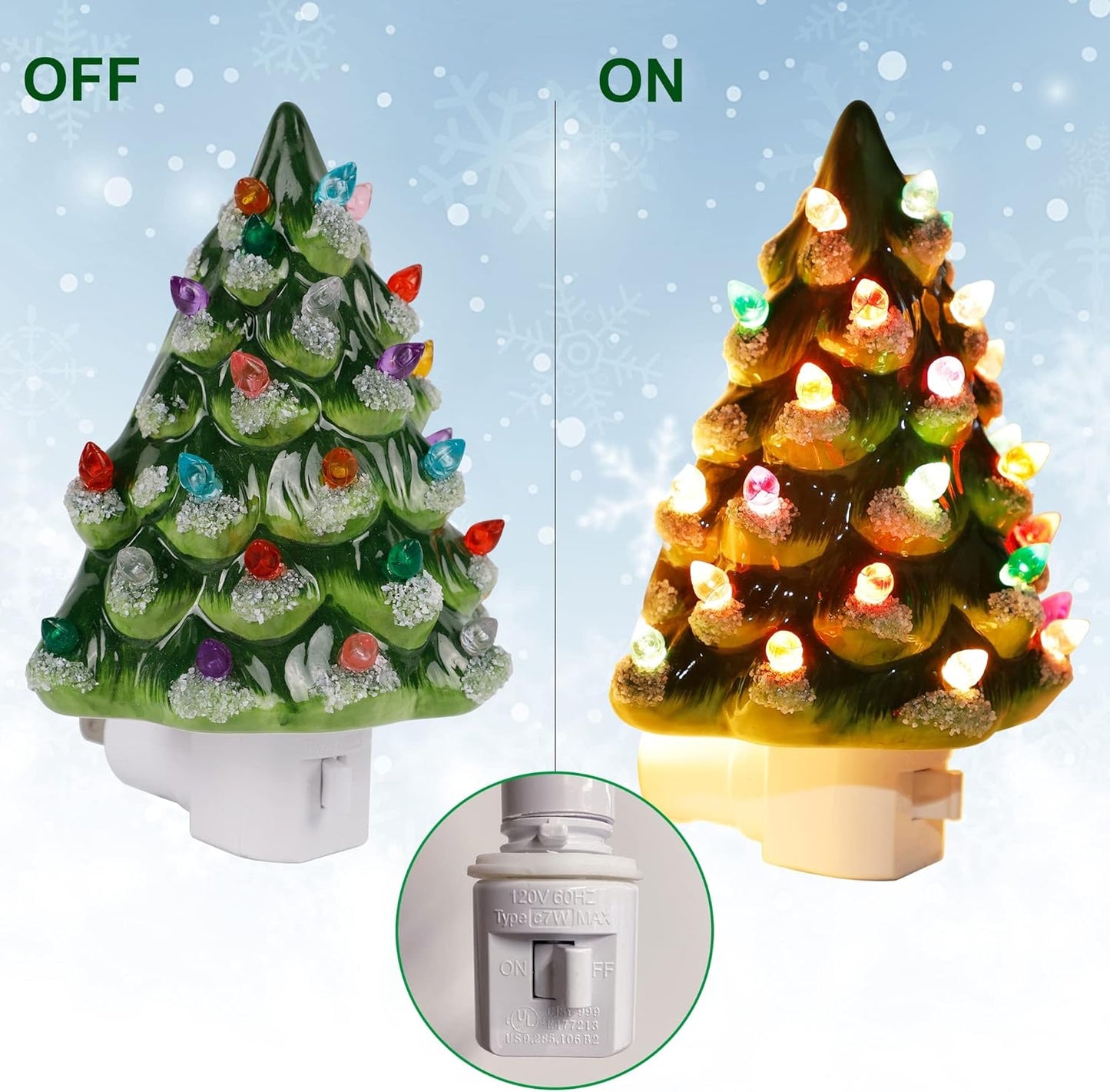 🎄2025 Christmas Tree Night Light