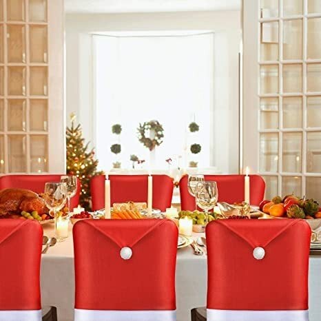 Christmas Chair Cover Decoration