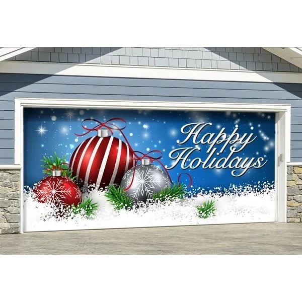 Christmas 2023 Garage Door Decoration