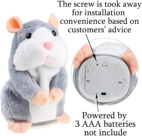 🎄Christmas Sale 48% Off-Funny Talking Hamster Plush Toy - Buy 2 Save 10% Now