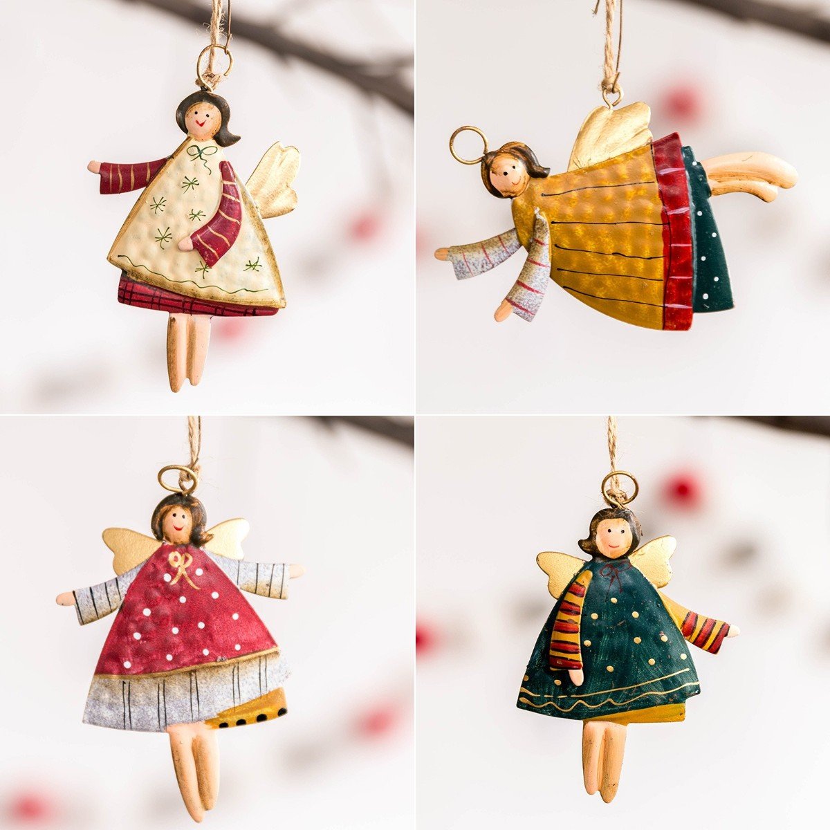 🔥Retro Iron Art Christmas Angel Decoration