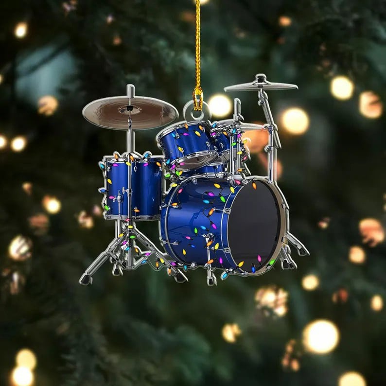 🔥Drum Christmas Decoration