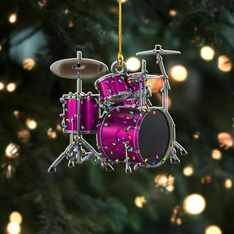🔥Drum Christmas Decoration