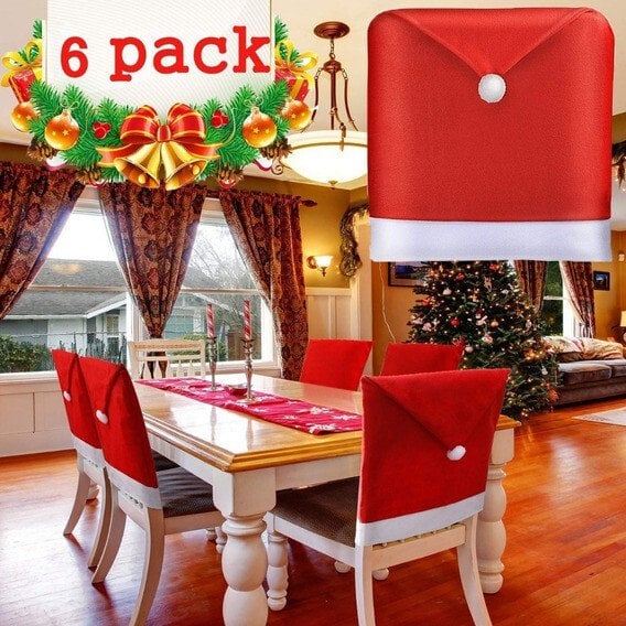Christmas Chair Cover Decoration