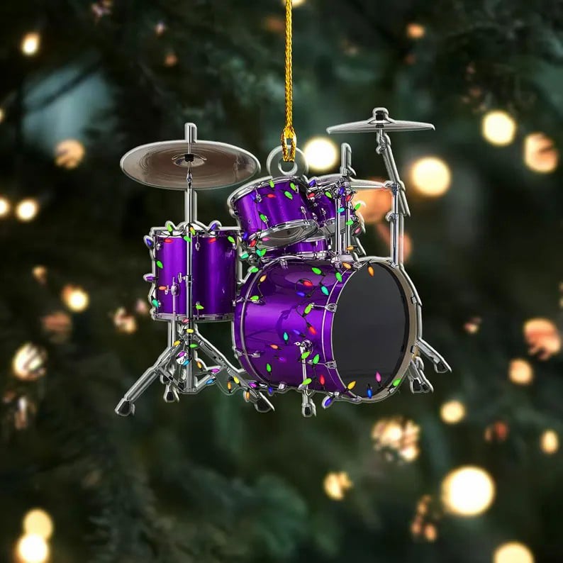 🔥Drum Christmas Decoration