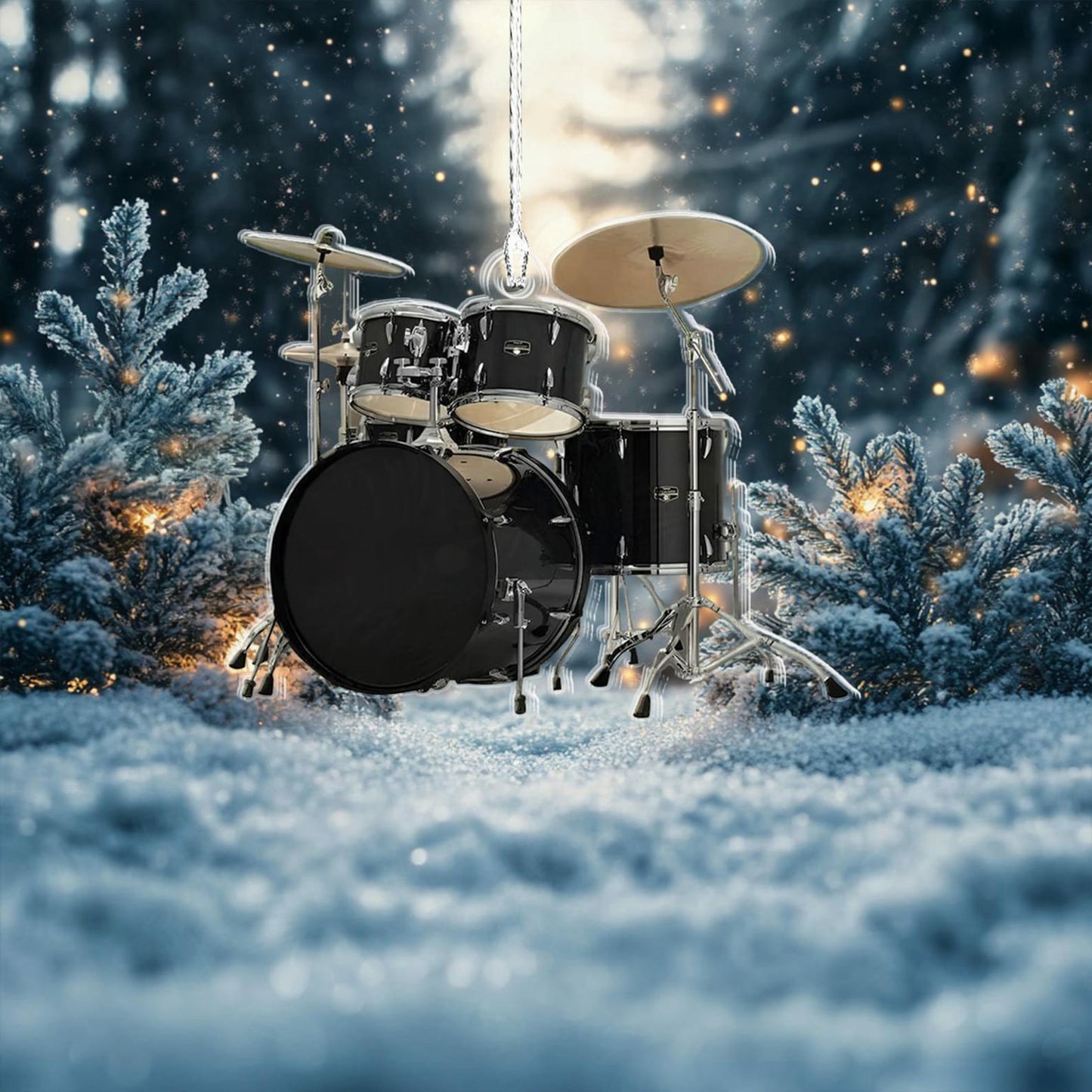 🔥Drum Christmas Decoration