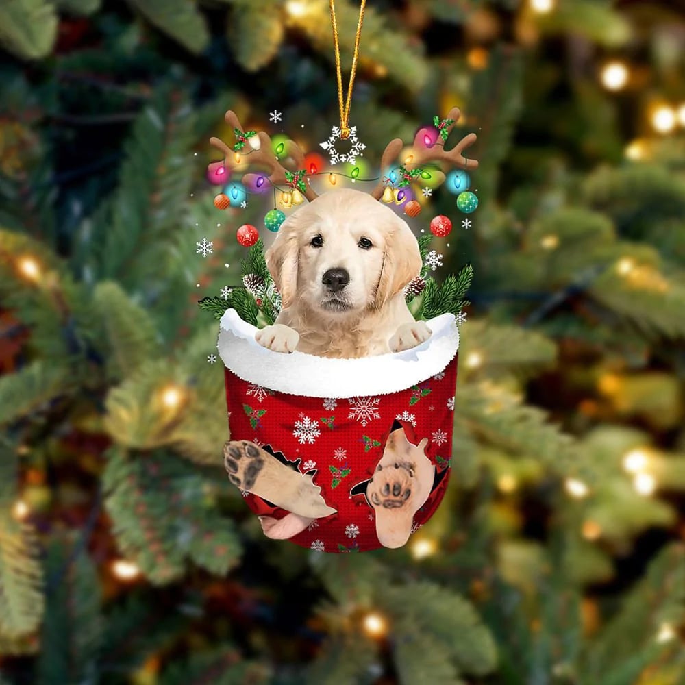 🎄Christmas tree pendant cute puppy decoration