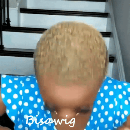 New Glueless 14 Inch Black Bob Curly Wig