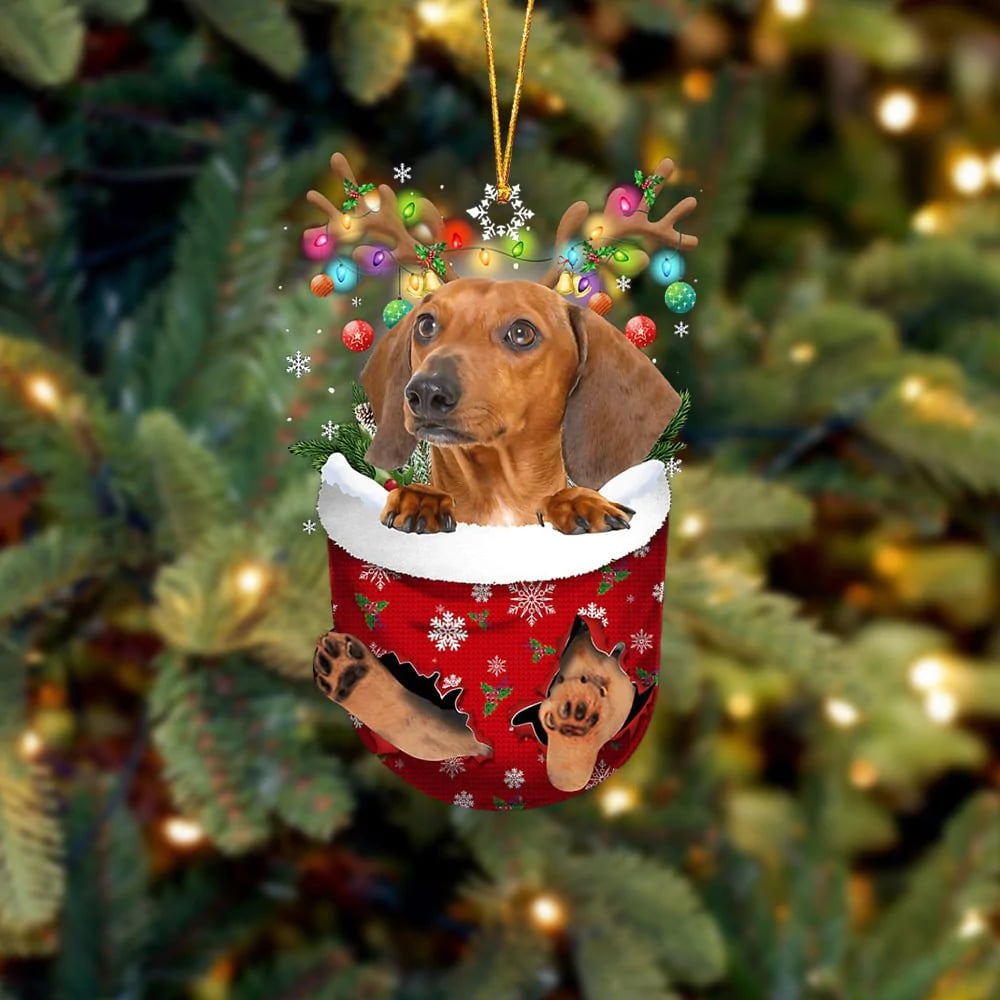 🎄Christmas tree pendant cute puppy decoration