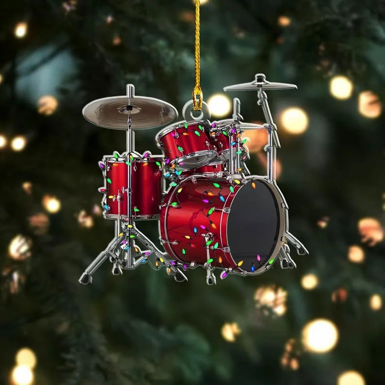 🔥Drum Christmas Decoration