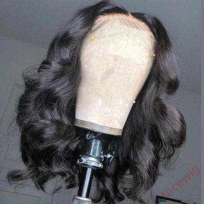 Medium Hiar Bob Body Wave Wig For Women