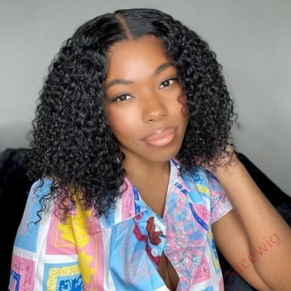 Glueless Super Fluffy Afro Kinky Curly Wigs Black Hair