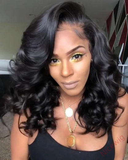 Medium Hiar Bob Body Wave Wig For Women