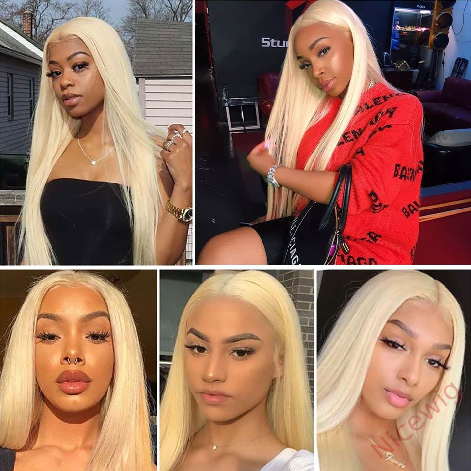 Glueless Hot Sale  Blonde Long Wig Straight Wig