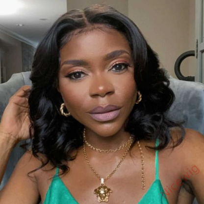 Glueless short Bob Body Wave Wig For Women