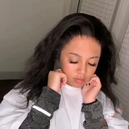 Sexy And Elegant Black Glueless Long Hair Body Wave Wig
