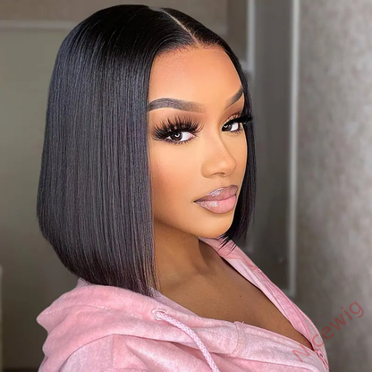 Glueless New Natrual Bob Styles Silky Hair Wig
