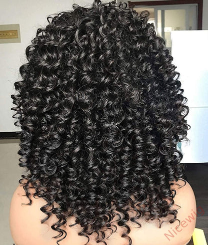 New Fashion Summer Natural Curly Wig With Bangs